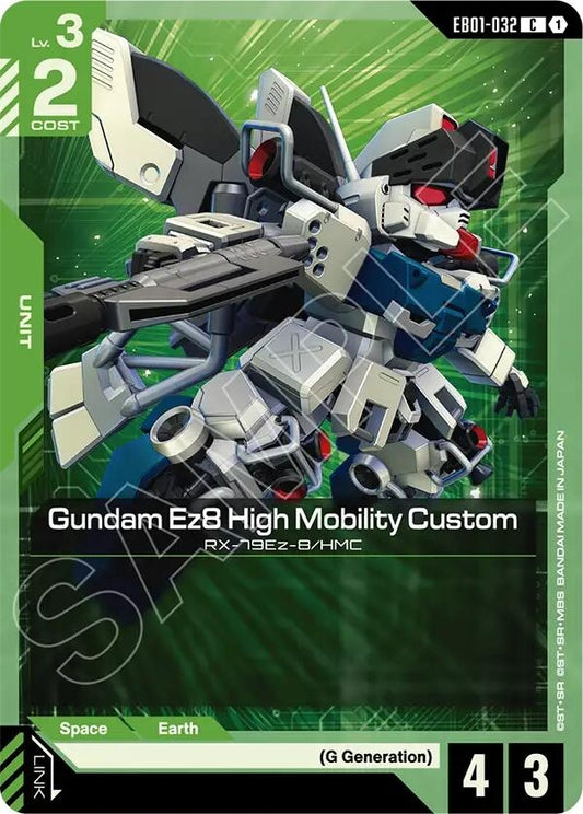 Image for Gundam Ez8 High Mobility Custom [EB01-032] - Gundam Card Game
