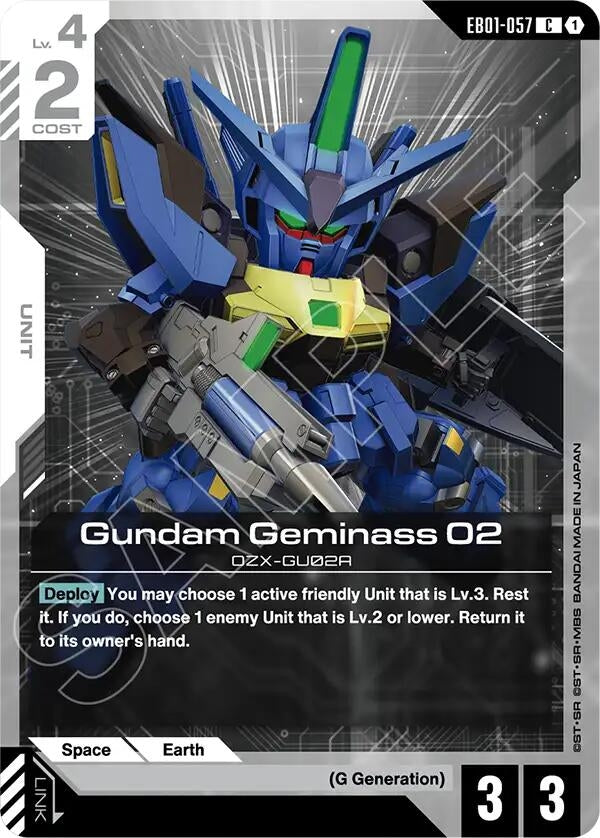 Image for Gundam Geminass 02 [EB01-057] - Gundam Card Game