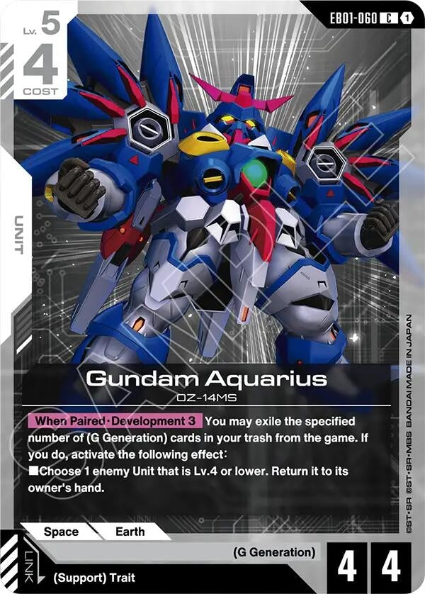 Image for Gundam Aquarius [EB01-060] - Gundam Card Game