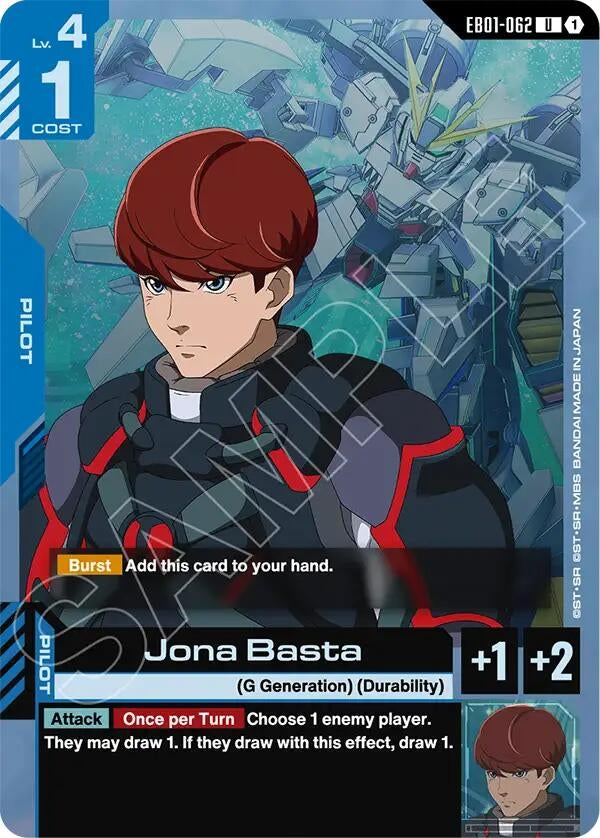 Image for Jona Basta [EB01-062] - Gundam Card Game
