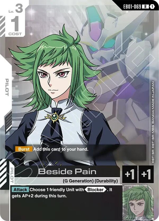 Image for Beside Pain [EB01-069] - Gundam Card Game