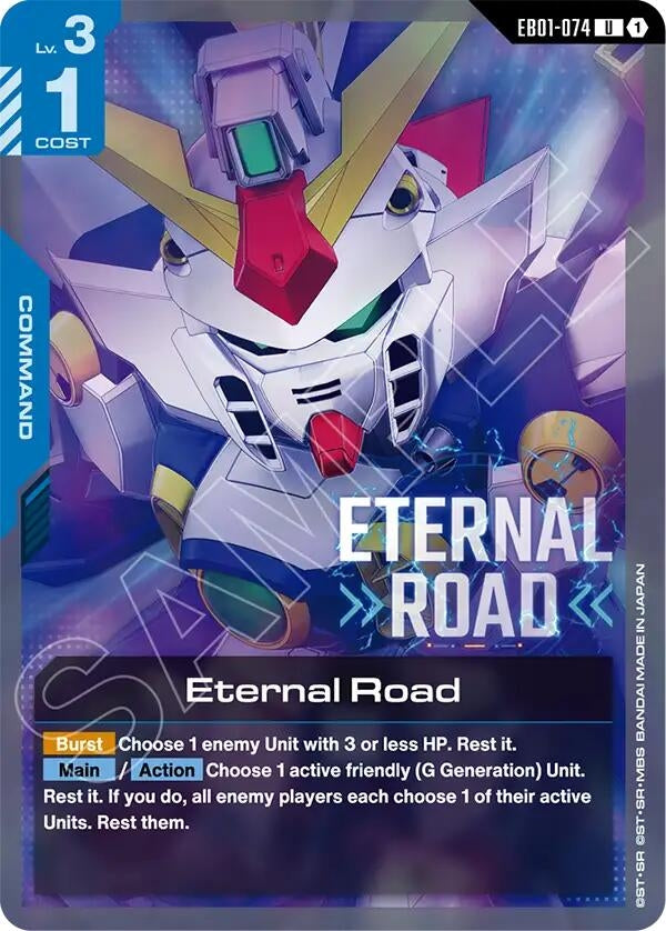 Image for Eternal Road [EB01-074] - Gundam Card Game