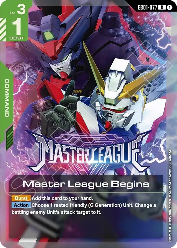 Image for Master League Begins [EB01-077] - Gundam Card Game