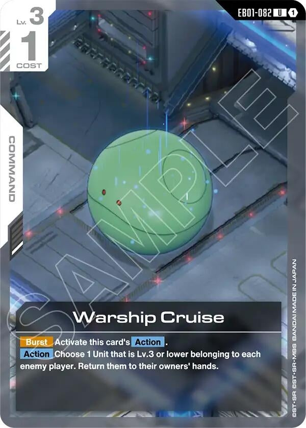 Image for Warship Cruise [EB01-082] - Gundam Card Game