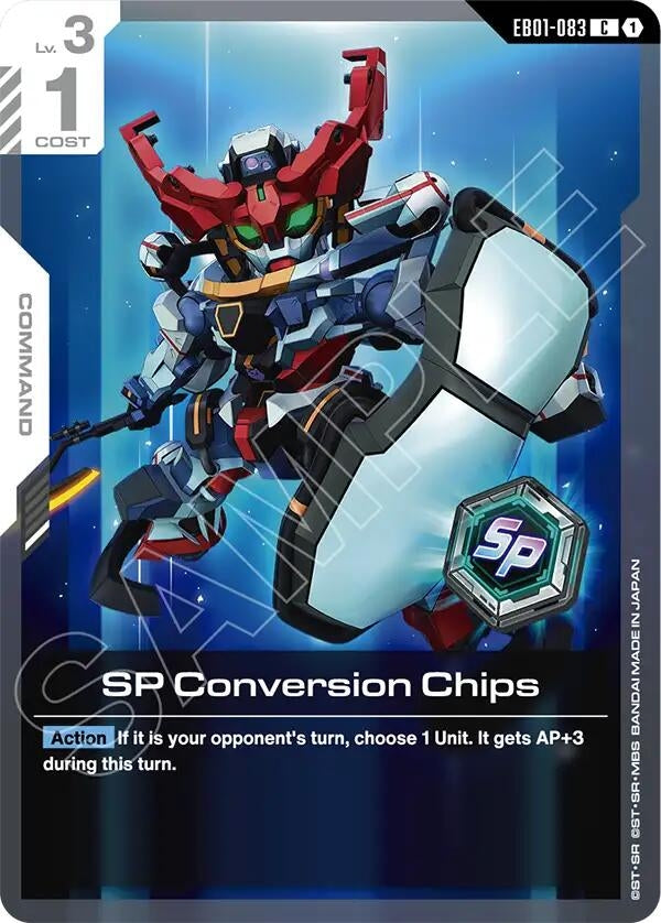 Image for SP Conversion Chips [EB01-083] - Gundam Card Game