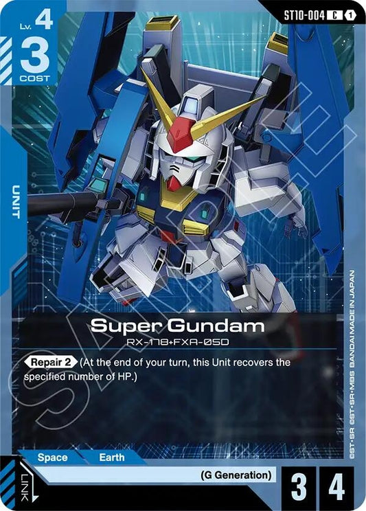 Image for Super Gundam [ST10-004] - Gundam Card Game