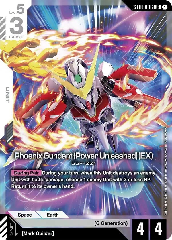 Image for Phoenix Gundam (Power Unleashed) (EX) [ST10-006] - Gundam Card Game