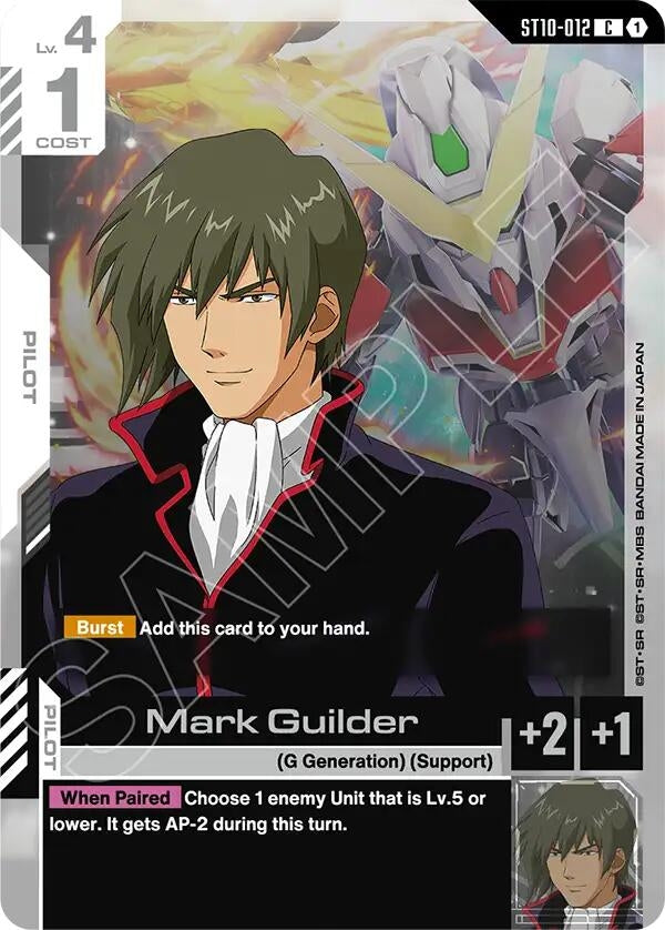 Image for Mark Guilder [ST10-012] - Gundam Card Game