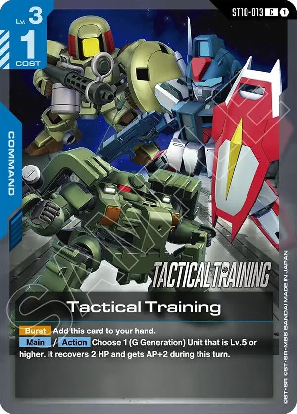 Image for Tactical Training [ST10-013] - Gundam Card Game