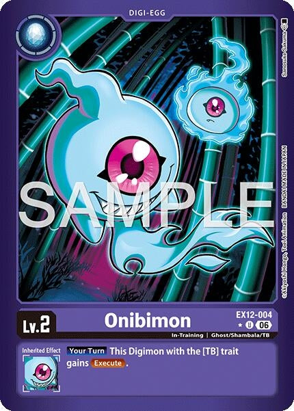 Image for Onibimon (Limited Foil) [EX12-004 U] (EX-12) - Digimon Card Game