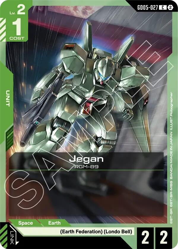 Image for Jegan [GD05-027] (GD05) - Gundam Card Game