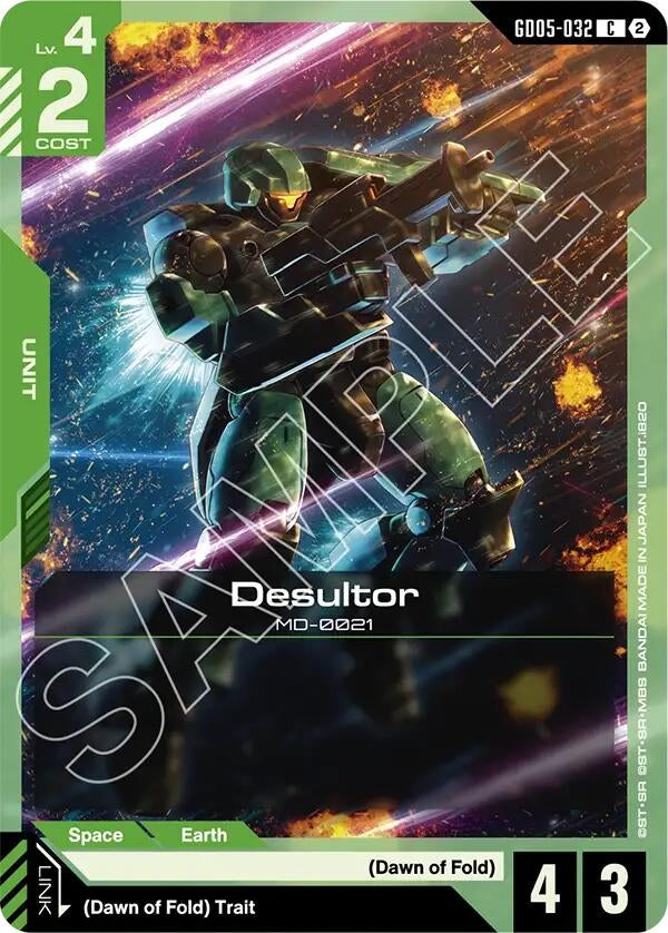 Image for Desultor [GD05-032] (GD05) - Gundam Card Game