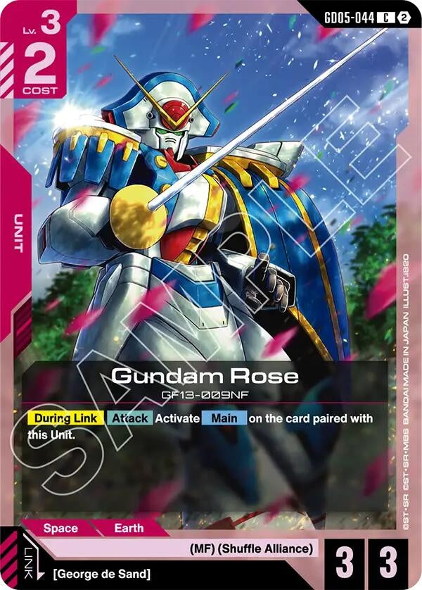 Image for Gundam Rose [GD05-044] (GD05) - Gundam Card Game