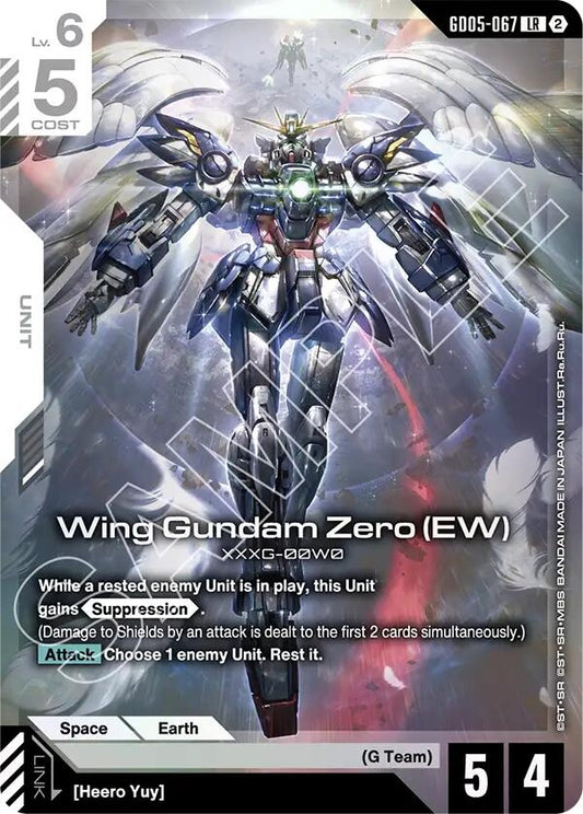 Image for Wing Gundam Zero (EW) [GD05-067] (GD05) - Gundam Card Game