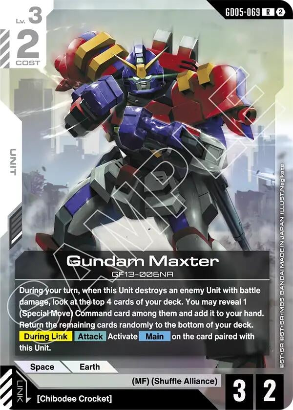 Image for Gundam Maxter [GD05-069] (GD05) - Gundam Card Game