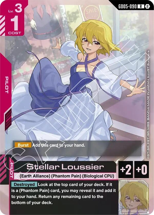 Image for Stellar Loussier [GD05-090] (GD05) - Gundam Card Game