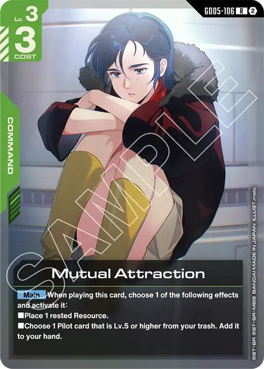 Image for Mutual Attraction [GD05-106] (GD05) - Gundam Card Game