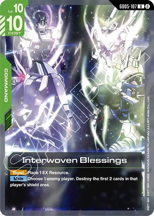 Image for Interwoven Blessings [GD05-107] (GD05) - Gundam Card Game