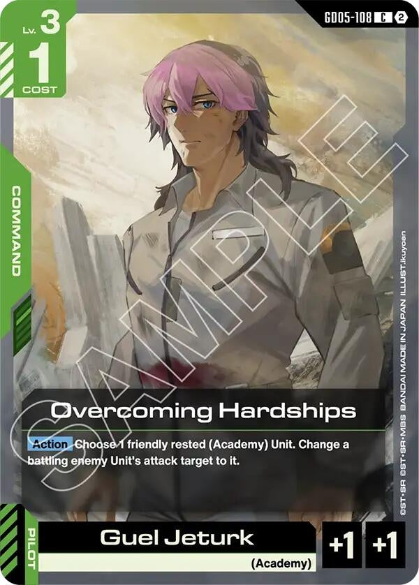 Image for Overcoming Hardships [GD05-108] (GD05) - Gundam Card Game