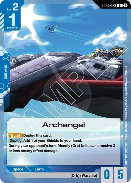 Image for Archangel [GD05-123] (GD05) - Gundam Card Game