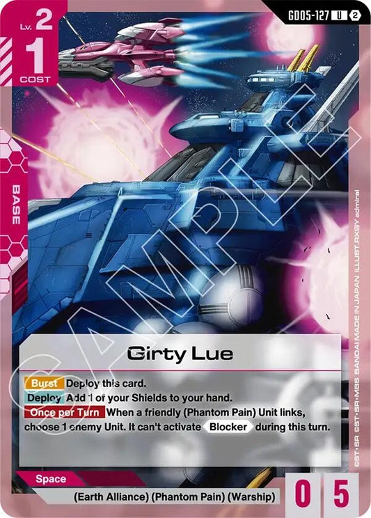 Image for Girty Lue [GD05-127] (GD05) - Gundam Card Game