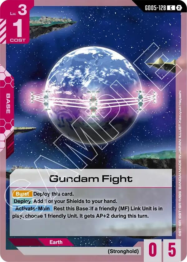 Image for Gundam Fight [GD05-128] (GD05) - Gundam Card Game