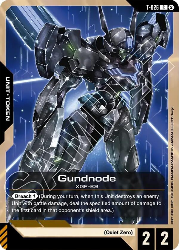 Image for Gundnode (T-026) [T-026] (GD05) - Gundam Card Game