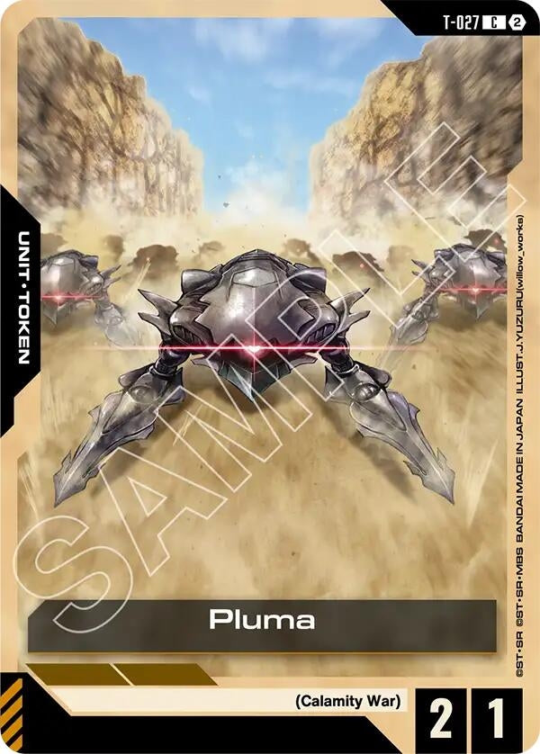 Image for Pluma (T-027) [T-027] (GD05) - Gundam Card Game