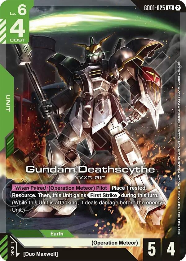 Image for Gundam Deathscythe [GD01-025] (SC01) - Gundam Card Game