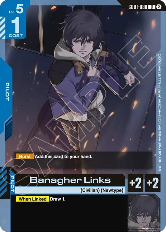 Image for Banagher Links [GD01-088] (SC01) - Gundam Card Game