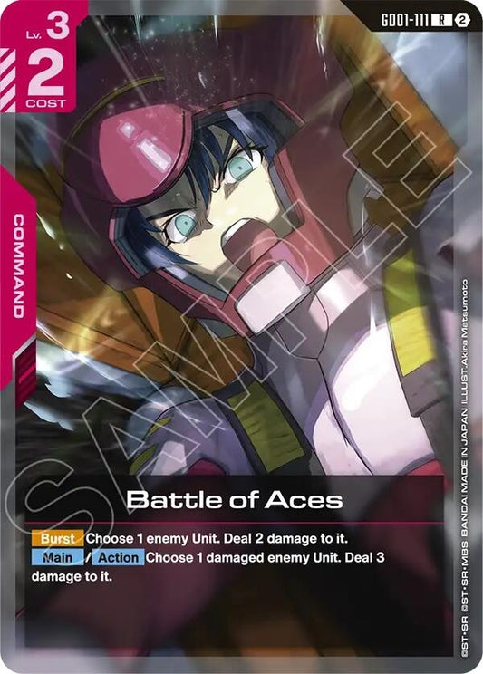 Image for Battle of Aces [GD01-111] (SC01) - Gundam Card Game