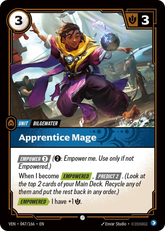 Image for Apprentice Mage [047/166] (VEN) - Riftbound: League of Legends Trading Card Game