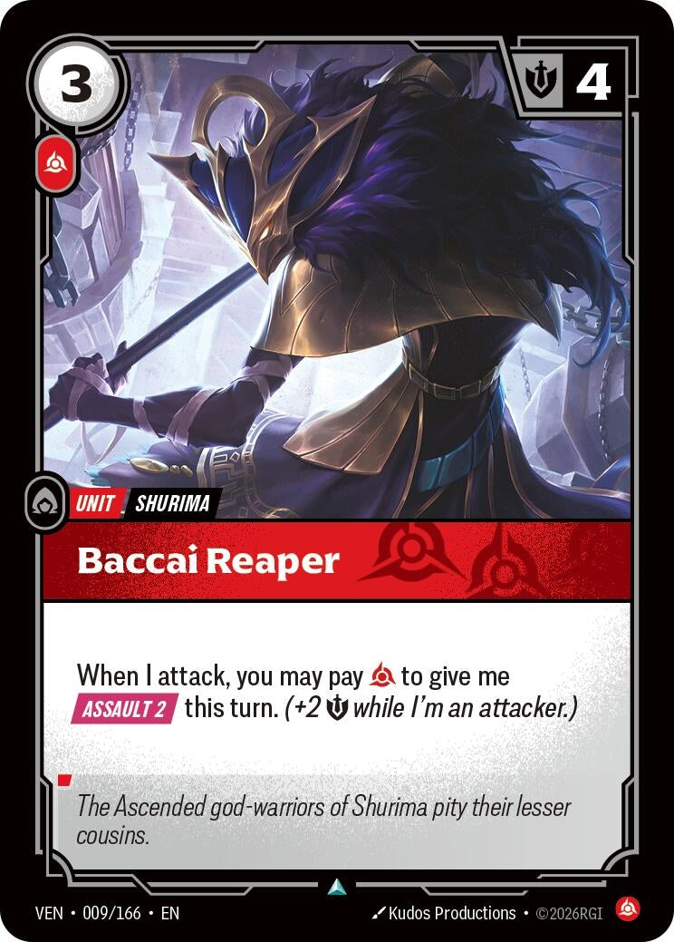 Image for Baccai Reaper [009/166] (VEN) - Riftbound: League of Legends Trading Card Game