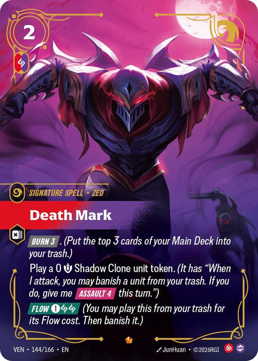 Image for Death Mark [144/166] (VEN) - Riftbound: League of Legends Trading Card Game