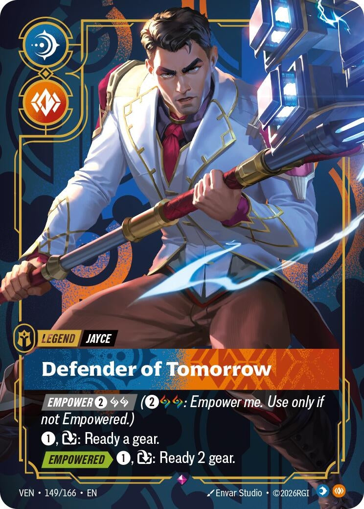Image for Jayce - Defender of Tomorrow [149/166] (VEN) - Riftbound: League of Legends Trading Card Game