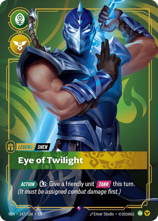 Image for Shen - Eye of Twilight [147/166] (VEN) - Riftbound: League of Legends Trading Card Game