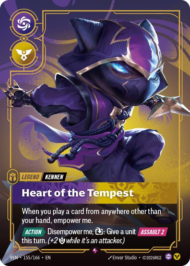 Image for Yordle, Kennen - Heart of the Tempest [155/166] (VEN) - Riftbound: League of Legends Trading Card Game