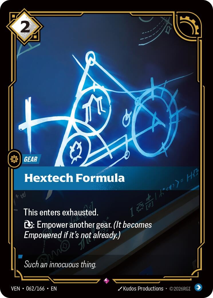 Image for Hextech Formula [062/166] (VEN) - Riftbound: League of Legends Trading Card Game