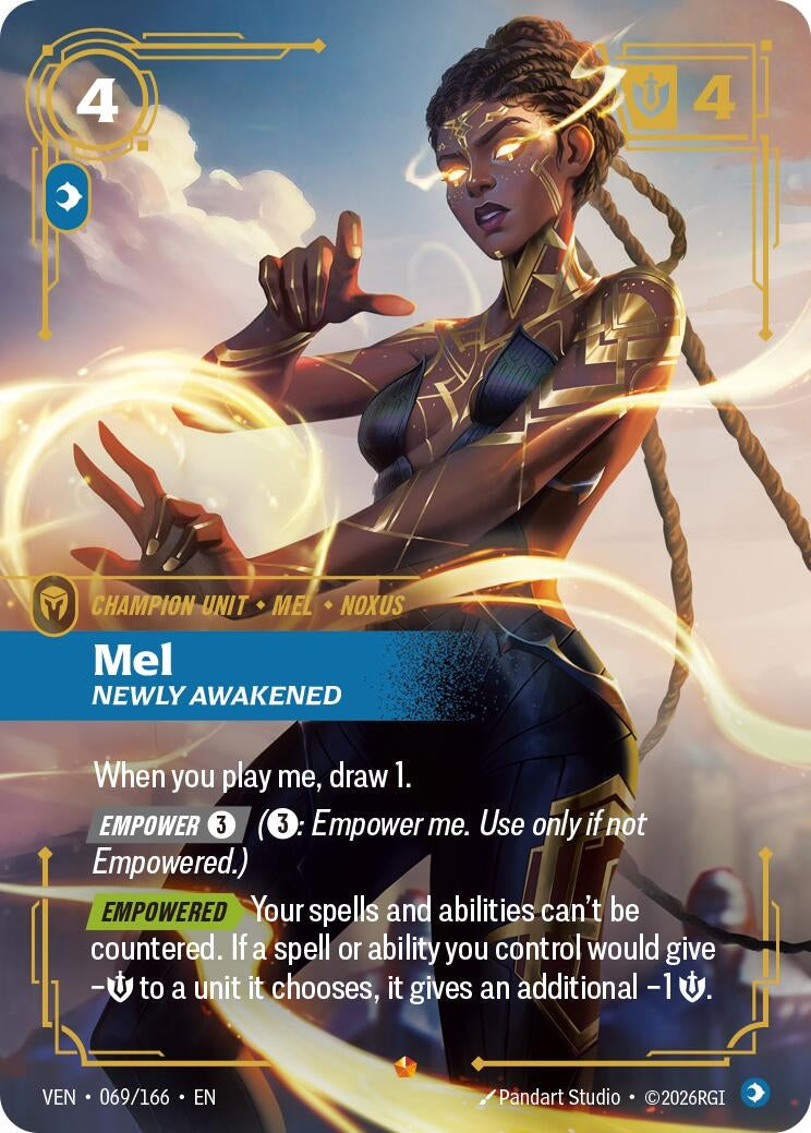 Image for Mel, Newly Awakened [069/166] (VEN) - Riftbound: League of Legends Trading Card Game