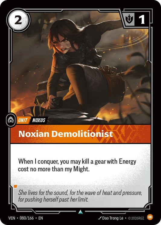 Image for Noxian Demolitionist [080/166] (VEN) - Riftbound: League of Legends Trading Card Game
