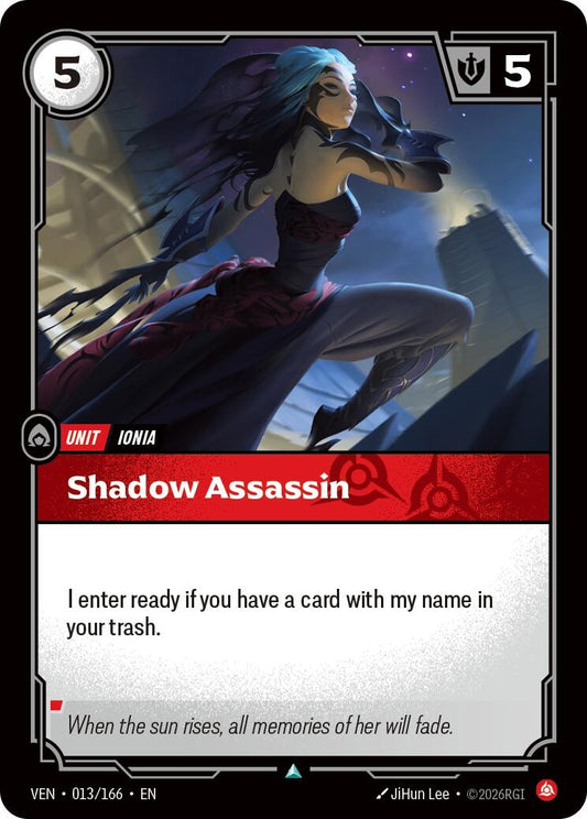 Image for Shadow Assassin [013/166] (VEN) - Riftbound: League of Legends Trading Card Game
