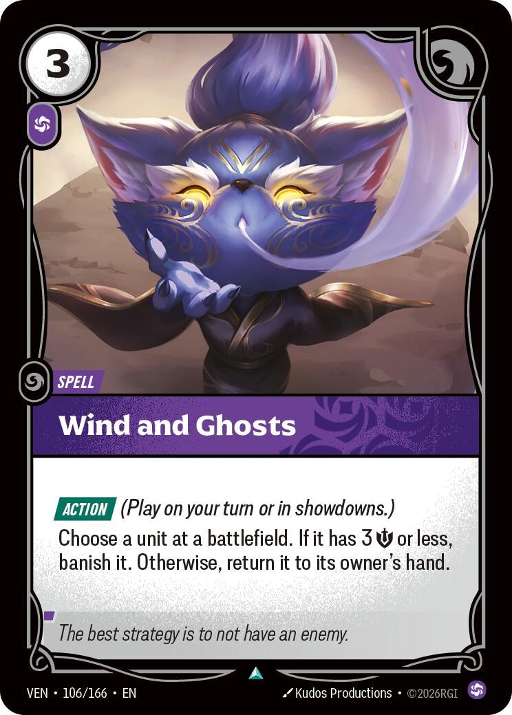Image for Wind and Ghosts [106/166] (VEN) - Riftbound: League of Legends Trading Card Game