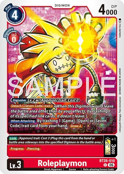 Image for Roleplaymon [BT26-010 C] (BT-26) - Digimon Card Game