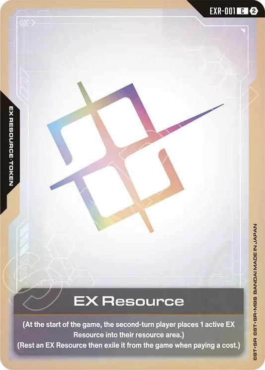 Image for EX Resource [EXR-001] (SC01) - Gundam Card Game