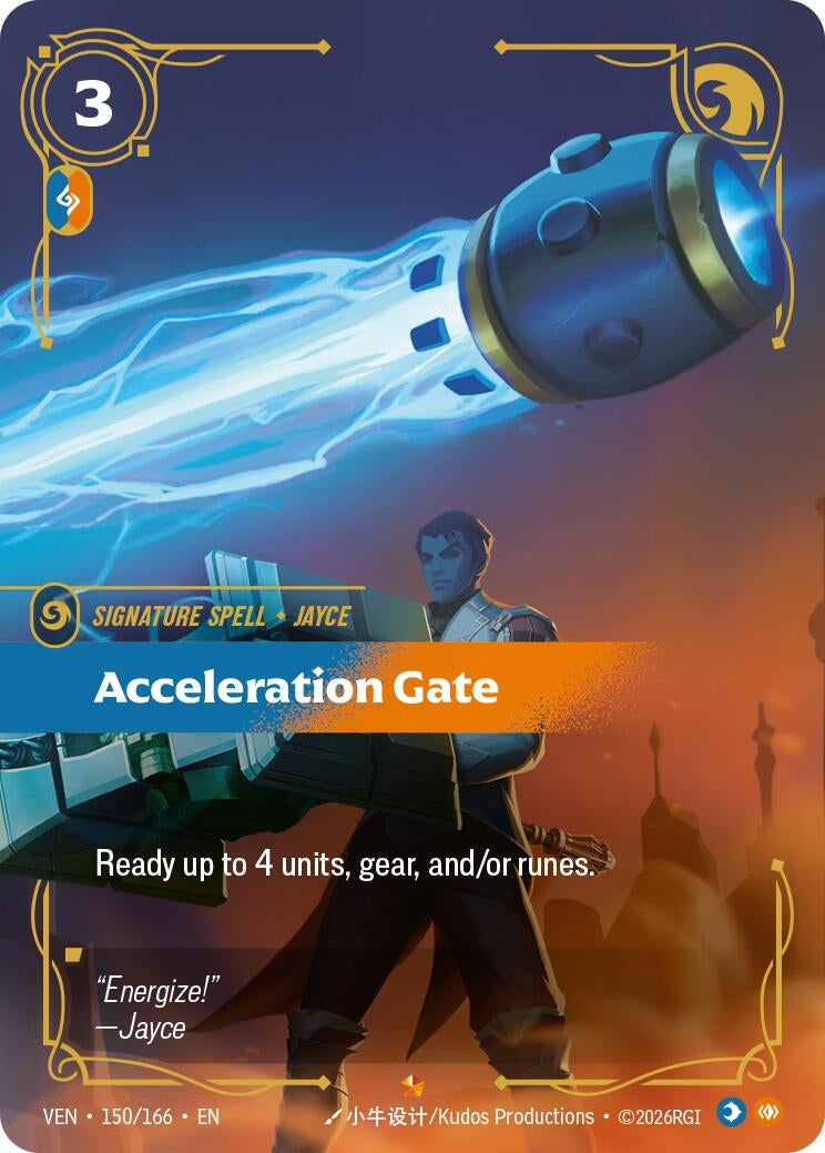 Image for Acceleration Gate [150/166] (VEN) - Riftbound: League of Legends Trading Card Game