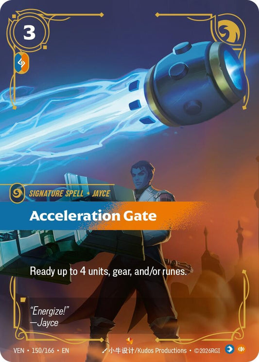 Image for Acceleration Gate [150/166] (VEN) - Riftbound: League of Legends Trading Card Game