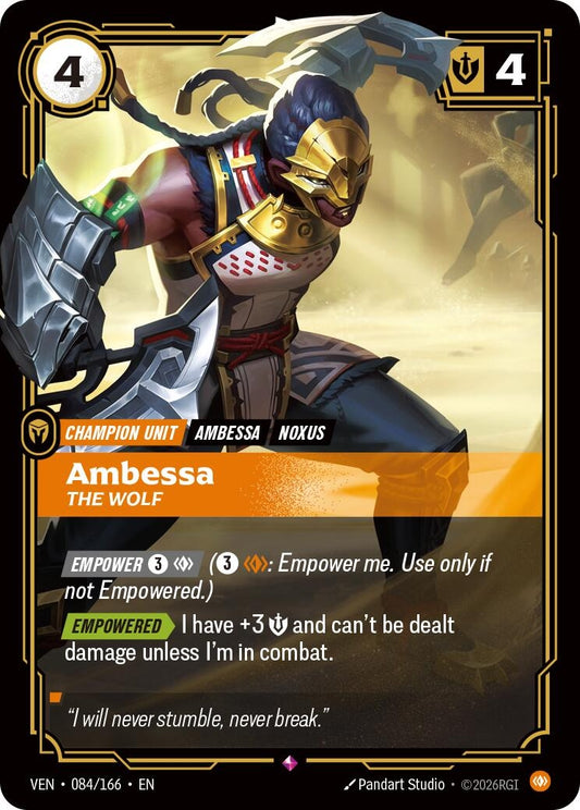 Image for Ambessa, The Wolf [084/166] (VEN) - Riftbound: League of Legends Trading Card Game
