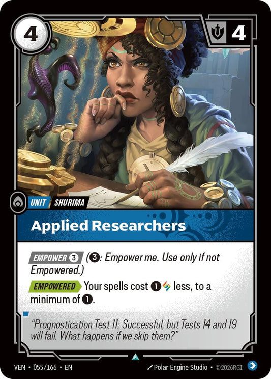 Image for Applied Researchers [055/166] (VEN) - Riftbound: League of Legends Trading Card Game