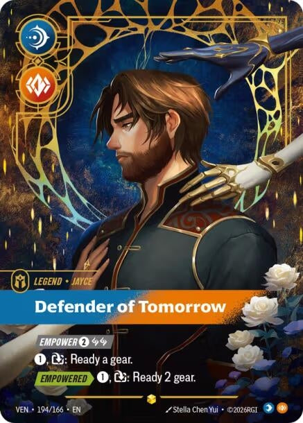 Image for Jayce - Defender of Tomorrow (Overnumbered) [194/166] (VEN) - Riftbound: League of Legends Trading Card Game