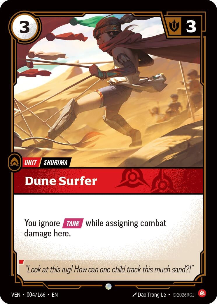 Image for Dune Surfer [004/166] (VEN) - Riftbound: League of Legends Trading Card Game